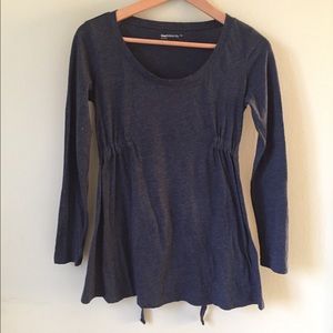 Gap Maternity Cotton Long Sleeve Tee XS